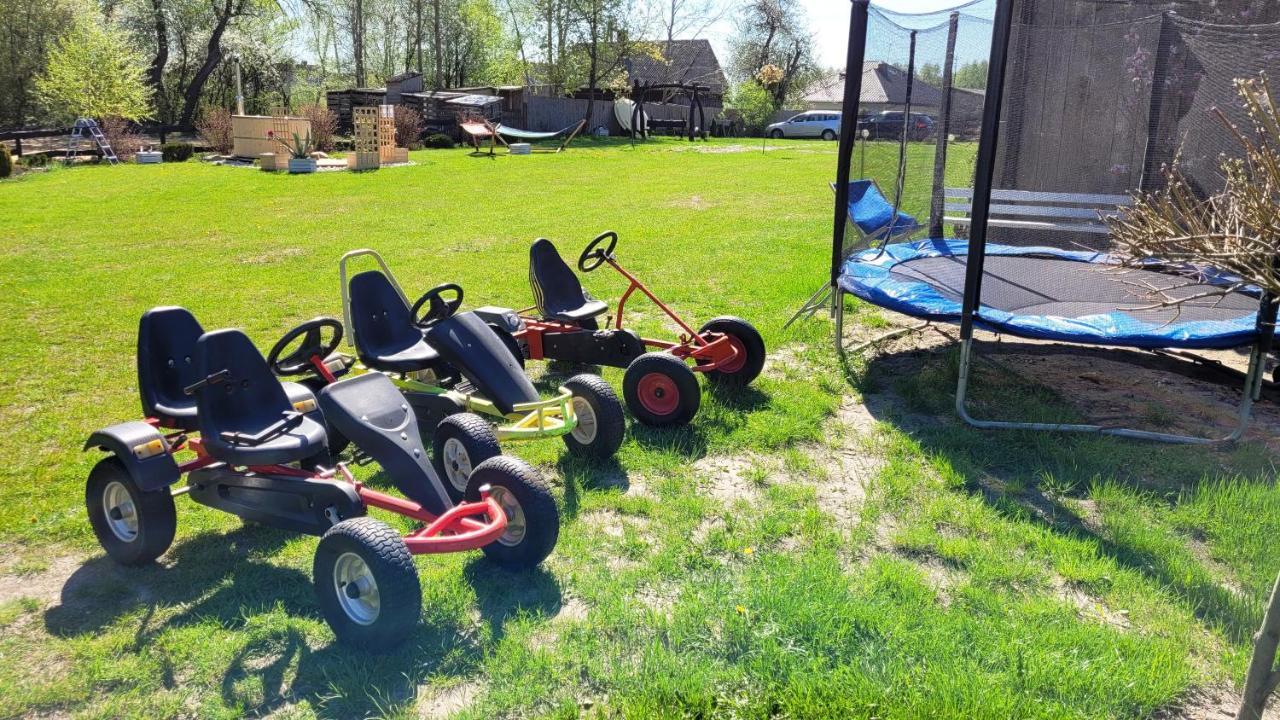 Vip Village Las Woda Rower - Podgrzewany Basen, Balia, Sauna Miedzierza Exterior foto