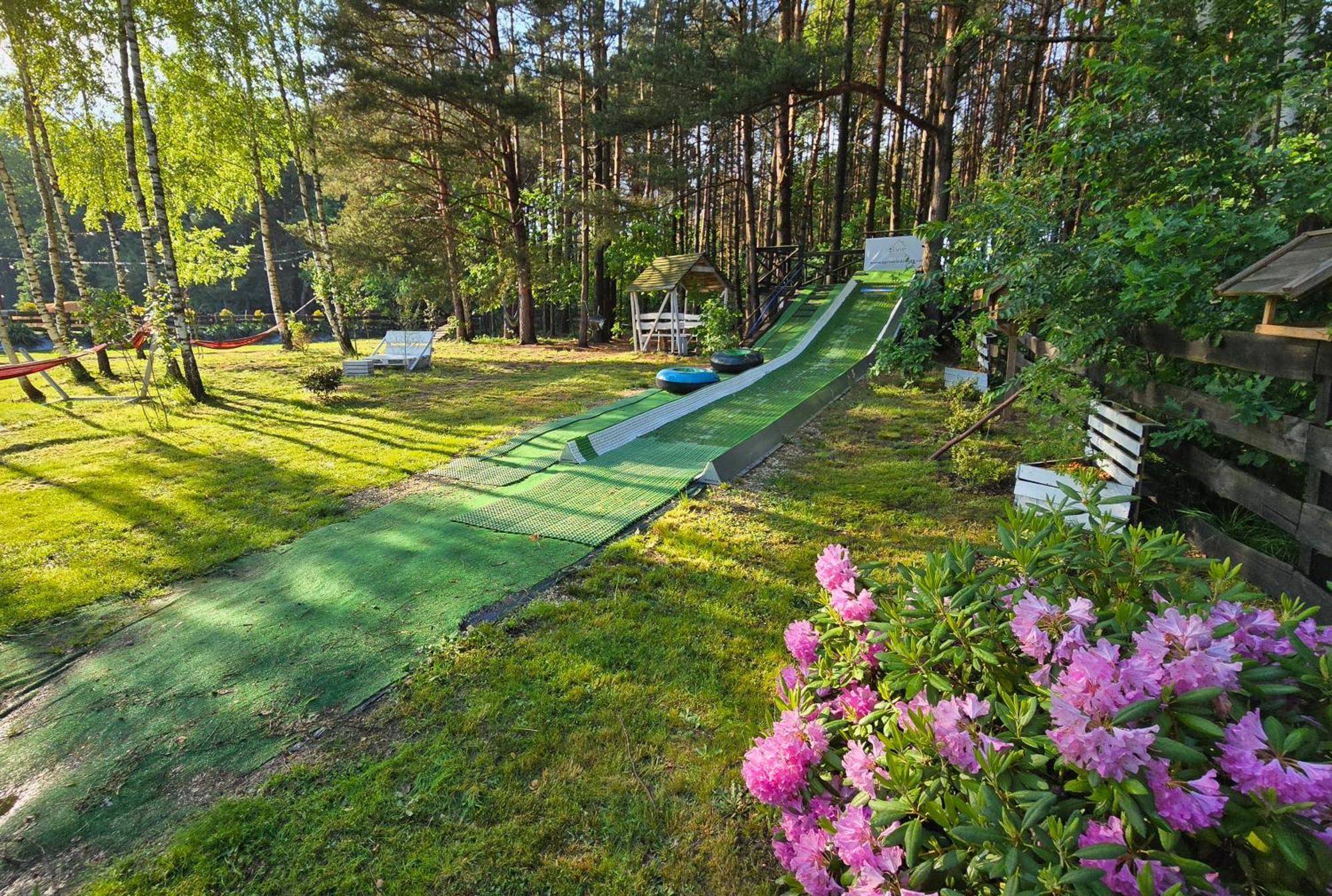 Vip Village Las Woda Rower - Podgrzewany Basen, Balia, Sauna Miedzierza Exterior foto