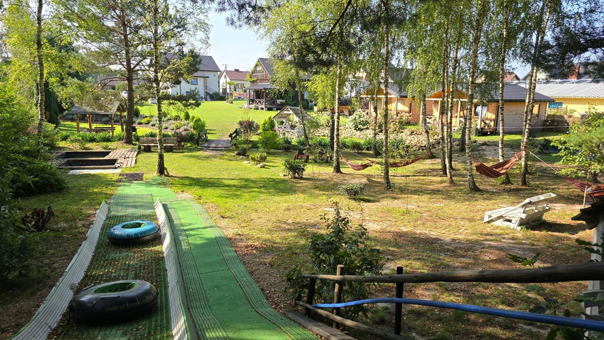 Vip Village Las Woda Rower - Podgrzewany Basen, Balia, Sauna Miedzierza Exterior foto